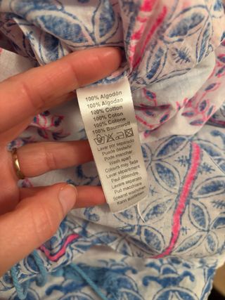 Caftano Isla Bonita tg S cotone