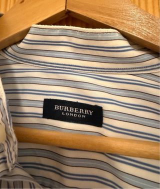 Camisa Burberry Rayas Hombre