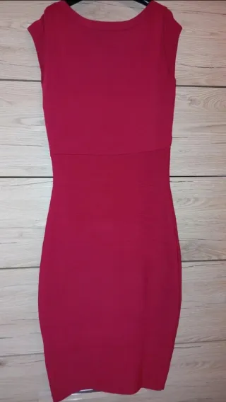 Abito tubino Versace rosso