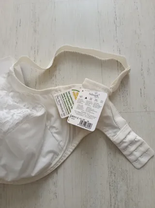 Sujetador Selmark encaje blanco