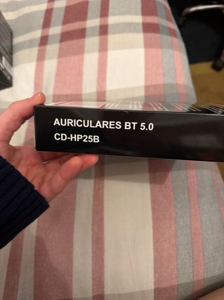 Auriculares Bluetooth 5.0 EURO LIFE Negros