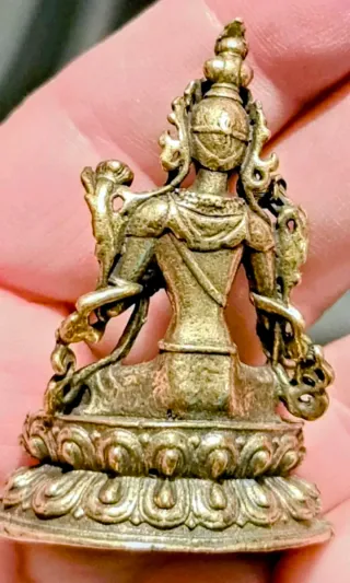 Miniatura Statua Buddha Ottone