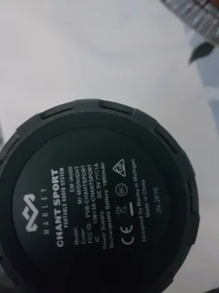 Altavoz Bluetooth Negro