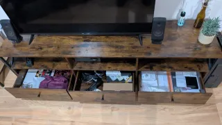 Mueble TV estilo industrial