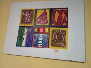 Cuadro Arte Taino