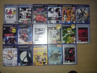 Lote 16 Videojuegos PlayStation 2 la unidad a 5€
