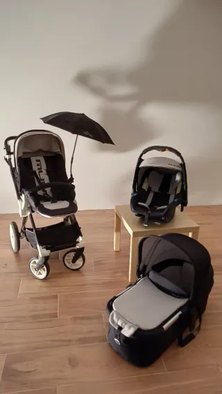 Carrito Bebé Jane Muum 3 Piezas