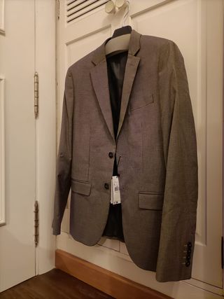 Traje Mango Marrón Nuevo