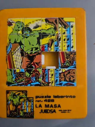 Puzzle Deslizante Vintage La Masa Hulk Juedsa