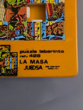 Puzzle Deslizante Vintage La Masa Hulk Juedsa