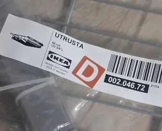 Ikea cesto de rejilla Utrusta Metod