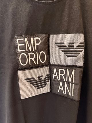 Camiseta Emporio Armani Negra Talla M