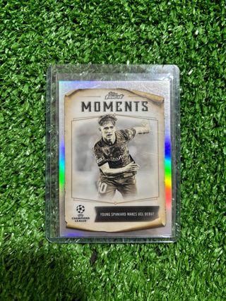 Gavi Topps Finest Moments UCL Debut