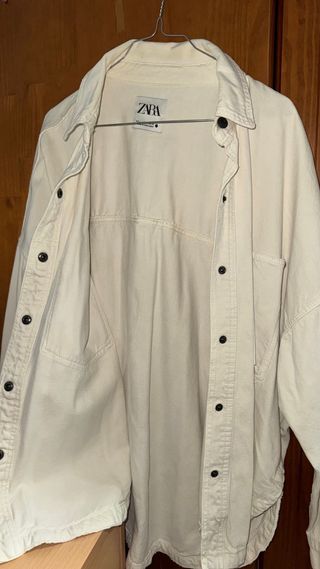 Chaqueta Zara Beige Talla L