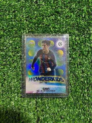 Gavi Wonderkids /125 Topps Chrome FC Barcelona