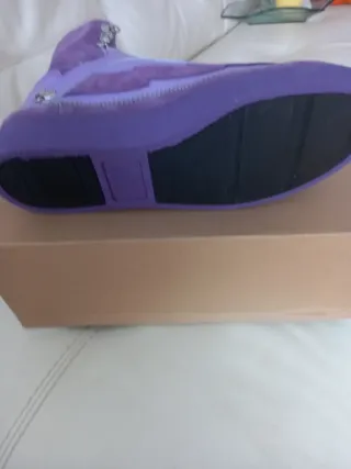 Zapatos de cuña negros para mujer