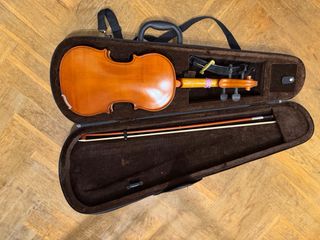 Violín 3/4 con funda y arco