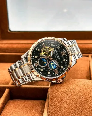 Orologio meccanico Luolingongjue uomo oro