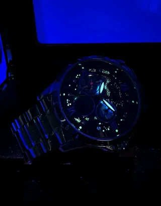 Orologio meccanico Luolingongjue uomo oro