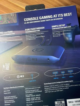 Elgato 4K S Capturadora Next-Gen