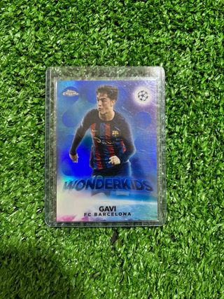 Gavi Wonderkids /150 Topps Chrome FC Barcelona