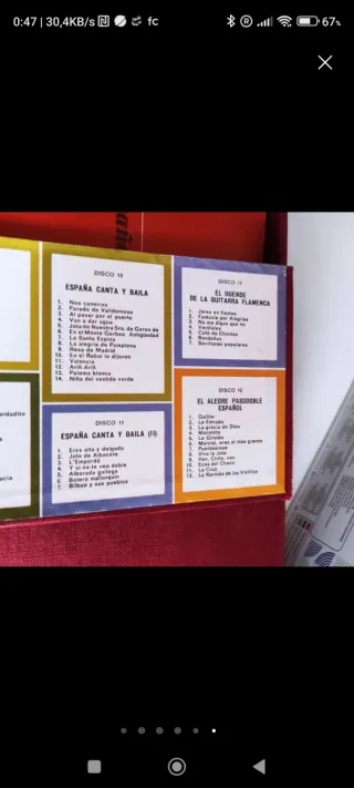 Vinilo LP Tesoros de la Música Española