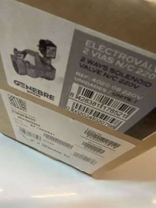 Electrovalvula Genebre 1 1/2