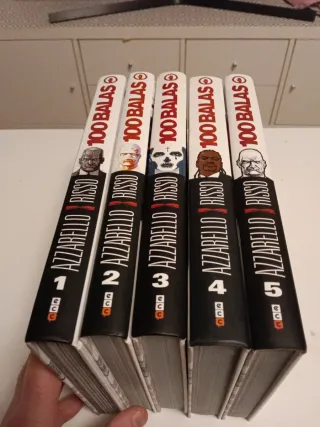 Comic 100 Balas. Colección completa en tapa dura.