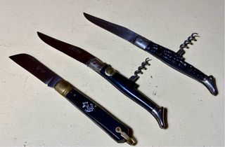 Lotti di coltelli Laguiole e Ramirez anni '60-'70