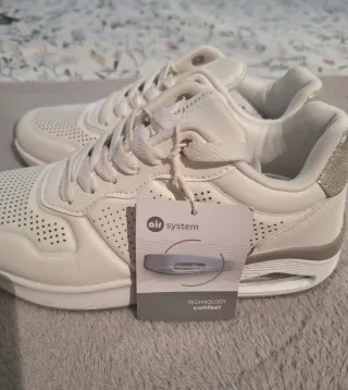 Zapatillas Comfeet Beige/Blanco