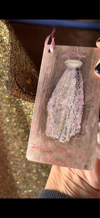 Abrigo Fiesta Dolores Promesas Heaven Dorado Talla