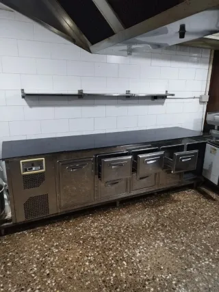 Nevera bajo mostrador acero inoxidable