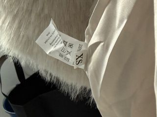 Abrigo de pelo beige