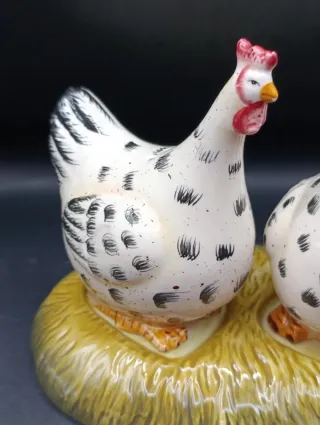 Salero y pimentero de cerámica