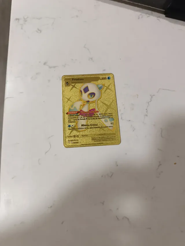 Carta Pokémon Froslass Dorada