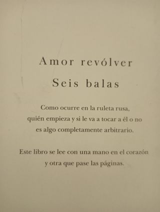AMOR REVÓLVER Todo va a salir bien.