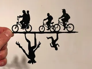 Decorazione murale Stranger Things v2