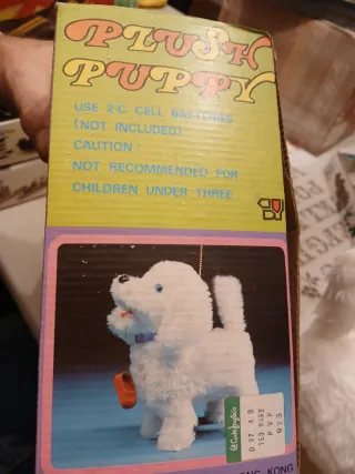 Peluche Perro Plush Puppy Años 70