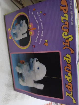 Peluche Perro Plush Puppy Años 70
