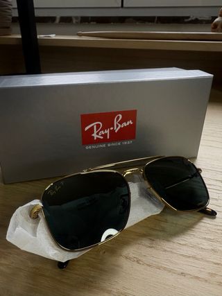 Gafas de sol Ray-Ban Caravan doradas