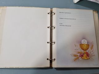 Álbum Primera Comunión Vintage Años 80