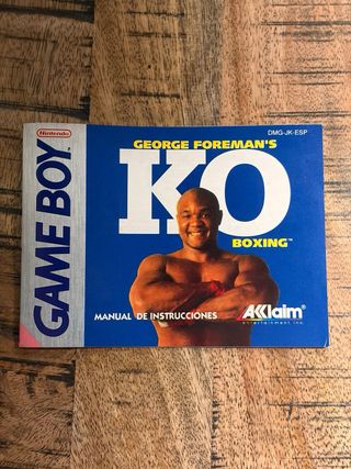 George Foreman's K.O. Boxing Game Boy (Erbe)
