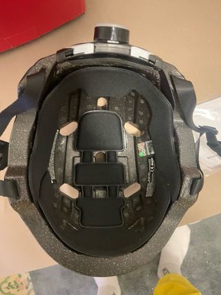 Casco Reebok Negro Brillante