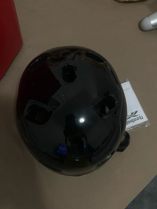 Casco Reebok Negro Brillante