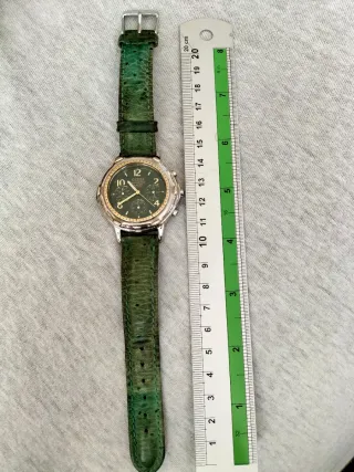 Orologio Guess Chrono Vintage Quadrante Verde