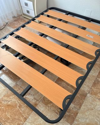 Cama 135x180 con colchón y somier