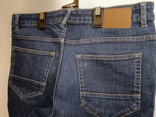 Pantalón Vaquero Easy Wear Talla 44 Azul