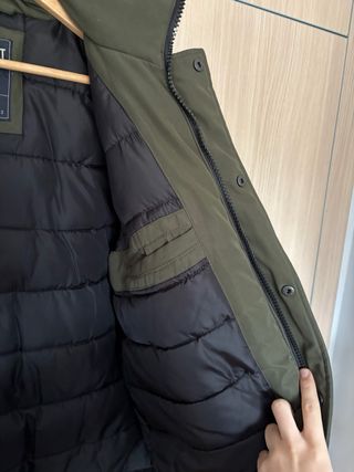 Parka larga verde PRODUKT