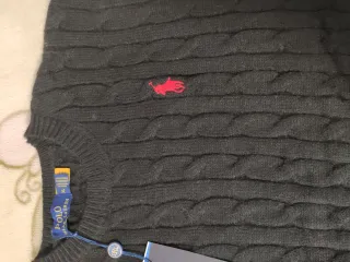 Polo Ralph Lauren Jersey Negro Talla XS