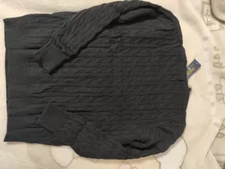 Polo Ralph Lauren Jersey Negro Talla XS